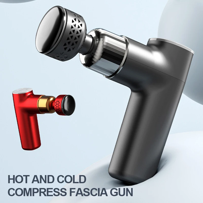 2022 Изысканный Профессиональный массажный пистолет для горячего и холодного пресса Многофункциональный 10 мм фитнес-пистолет