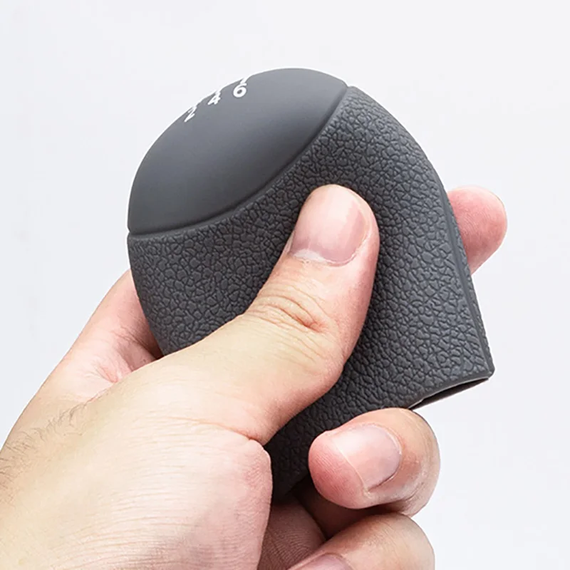 Fashionable Colorful Silicone car gear shift knob cover with massage particles for Volkswagen