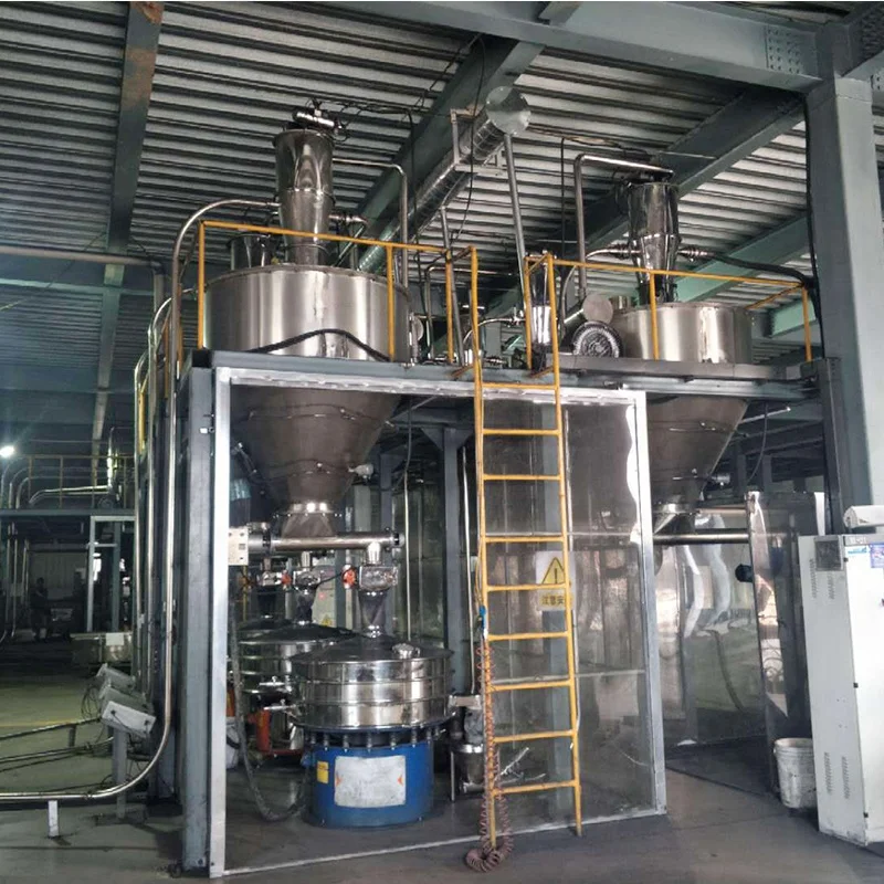 Food Industry Multi-Function Food Seasoning Chilli Powder Circular Rotary Screen Separator Sieving Machine