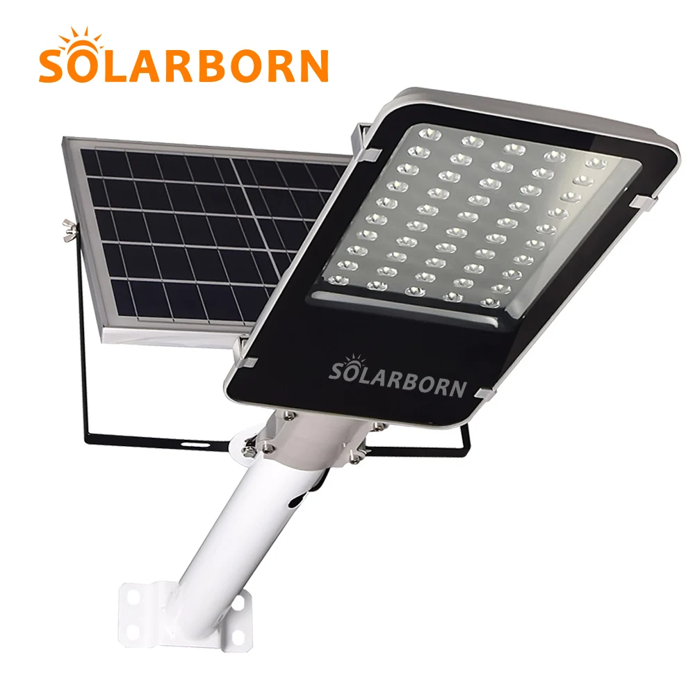 Solarborn водонепроницаемый все в одном система освещения прайс-лист приведенная в действие наружная лампа Солнечный светодиодный уличный свет с полюсом