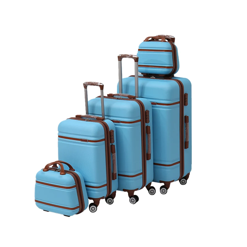 Vintage Hard Shell Carry on Suitcase Luggage Sets  PC carry on  Suitcase Luggage Boarding Cabin Trolley Luggage
