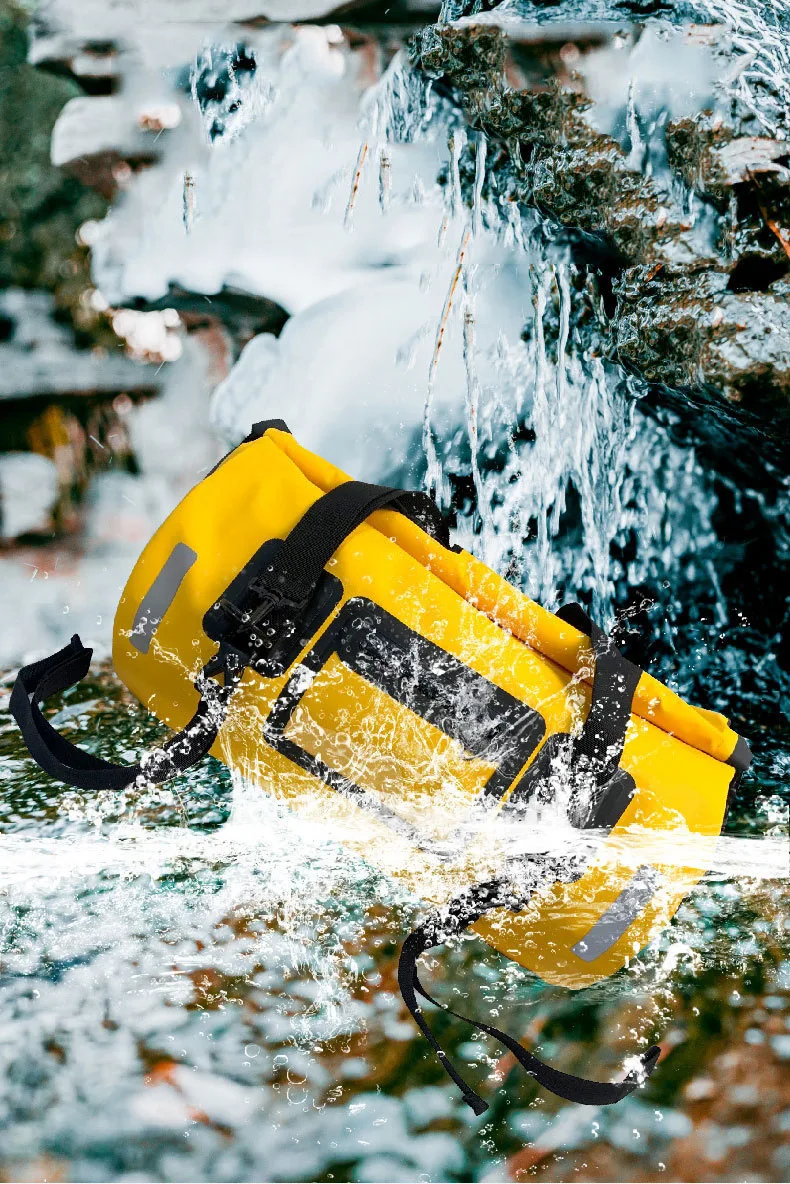 Motorcycle Rear Tail Bag Waterproof  Big Capacity Saddle Travel Dry Shoulder Bag Motorbike Luggage Motor Seat Bag