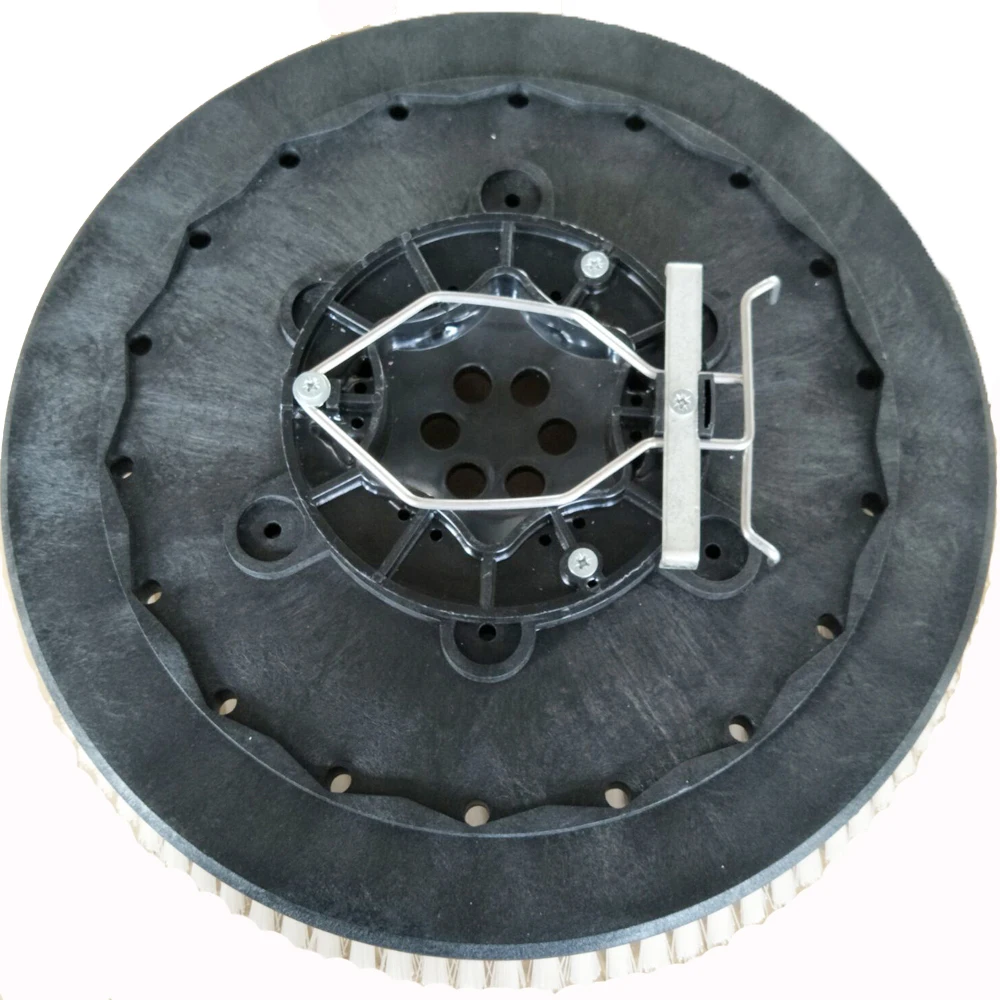 Pad driver floor cleaning rotary scrubber brush for Tennant