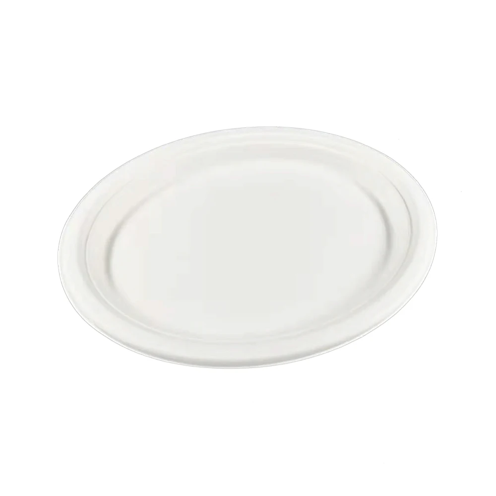 
Eco-friendly environment sugar cane bagasse disposable plate 