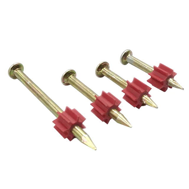 Бетонные стальные гвозди, основной промышленный строительный материал, домашний декор, привод с Порошковым приводом