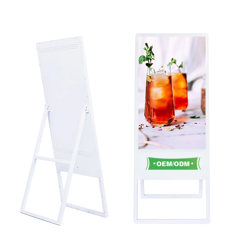 Football Stadium Advertising Display Digital Signage 4K Free Standing Digital Poster