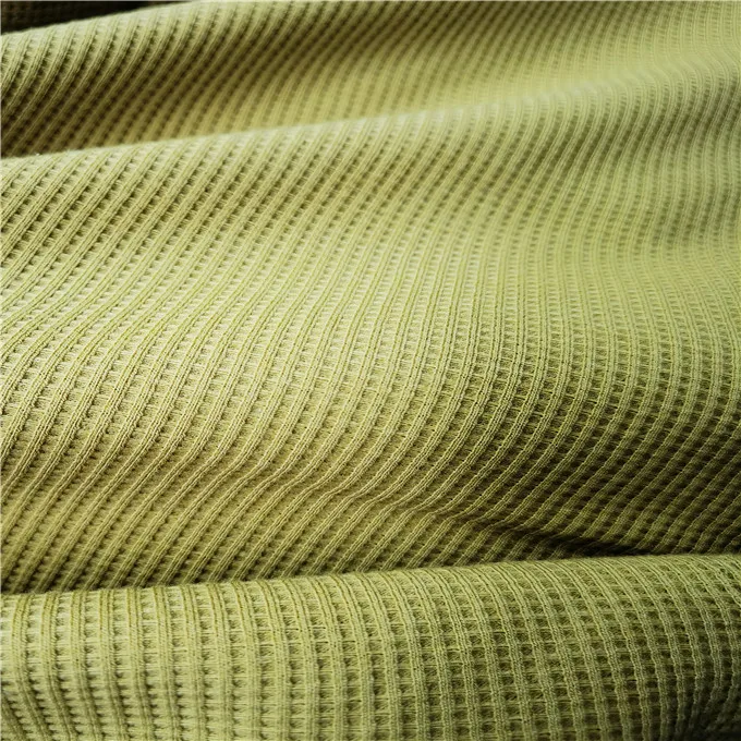  Cotton Modal Waffle Knit Fabric