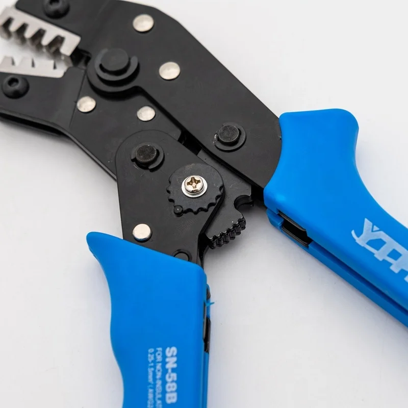 YTH SN-58B 24-16AWG High Hardness Stainless Steel Die Manual Hand Automatic Wire Electrical Tools Terminal Crimper