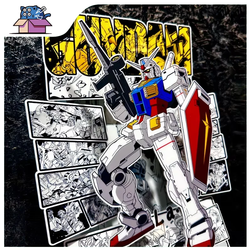 2025 new independent design three-dimensional paper crafts Mobile Suit Gundam anime genjo fashion high-grade decorative painting