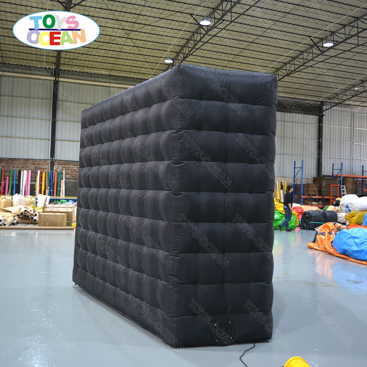 Factory Customized Commercial Event Party Photo Booth Advertising inflatable vogue photo booth Tent with LED Lights