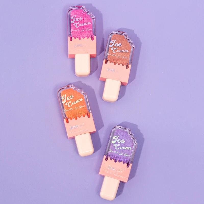 Private Label Children Makeup Vendor Cute Lip Gloss Mini Suitcase for Kid Lipgloss
