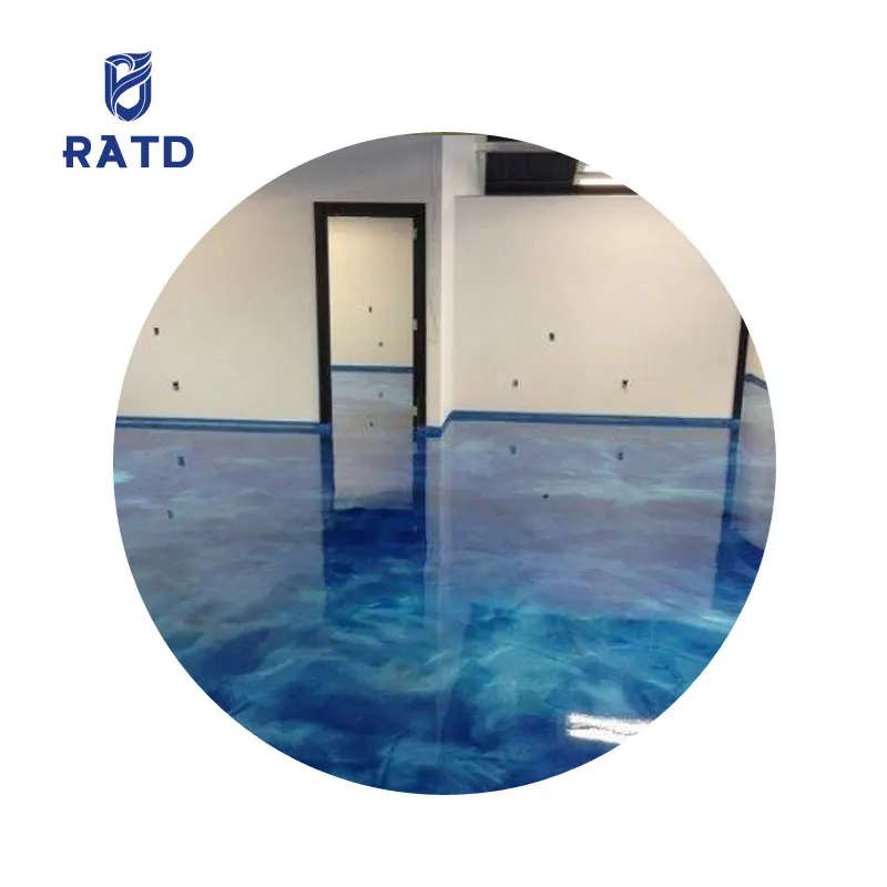 Self Leveling Epoxy Resin Crystal Clear Metallic Epoxy Floor Paint