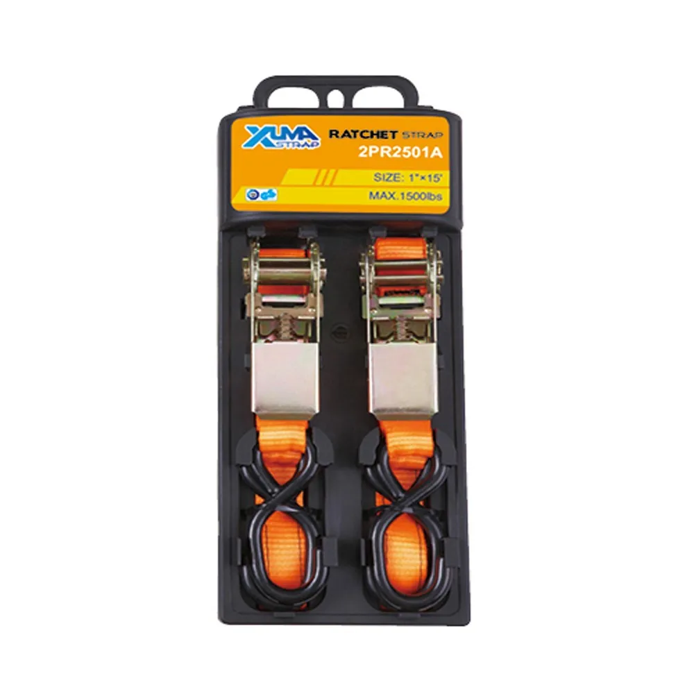 25mm 5m TUV GS wholesale cargo lashing ratchet tie down strap