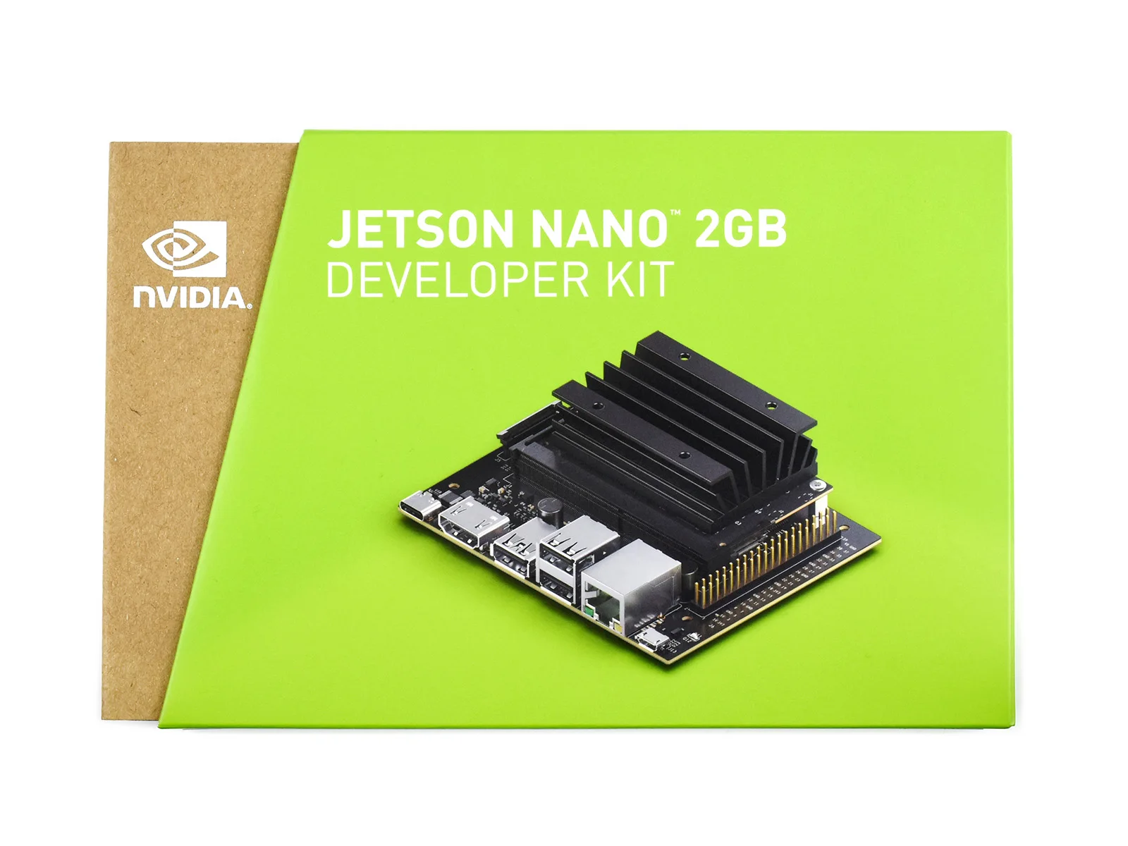 NVIDIA Jetson Nano 2GB Development Pack Camera Kit for AI Vision Application 8MP Camera TF Card USB WiFi Included