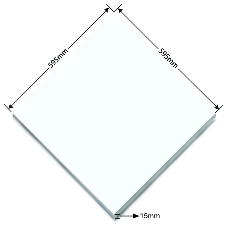 Mineral Fiber Board soundproof mineral fiber ceiling board 15mm thickness acoustic ceiling tile for commercial building use