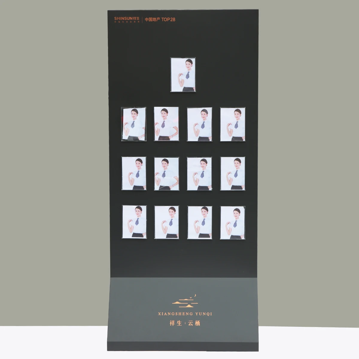 Exterior real estate building parking signage large freestanding parking sign