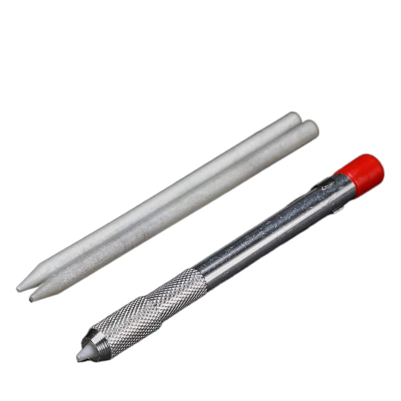 Новое поступление 2021, круглый металлический сварочный держатель мыльного камня, сварочный мел