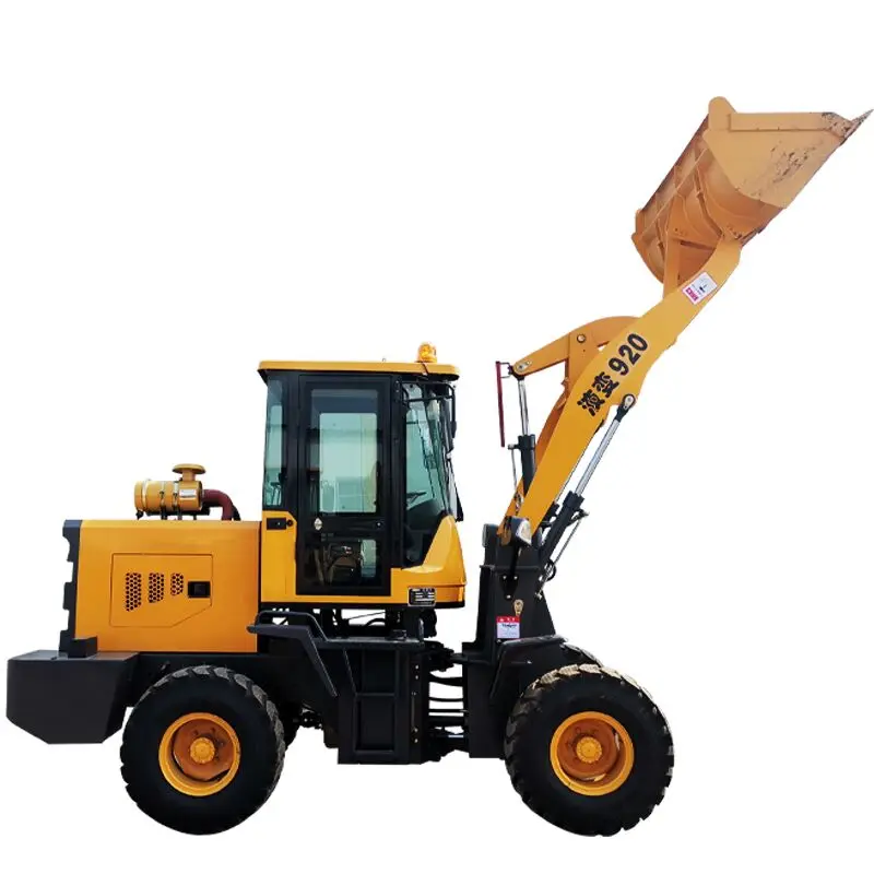 China rated load 1500kg  Wheel Loader Shovel ZL920 Front End Loader ZL16  for Sale
