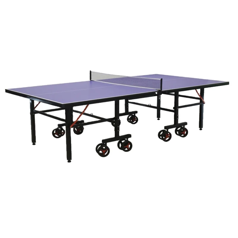 2024 New Style Portable Movable stable Table Tennis Table with Universal wheel,Backyard Stadium Teenager Train Pingpong Table