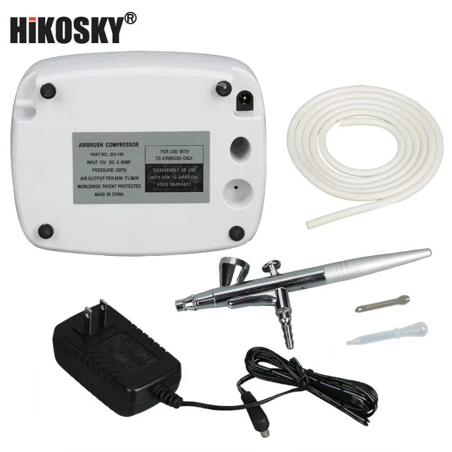 High Quality Professional hot sale 0.4mm mini airbrush makeup kit with air compressor