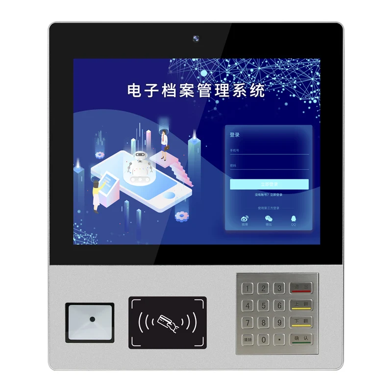 Payment Kiosk Restaurant Touch Screen Self Order Floor Standing Restaurants Self Service Food Ordering Kiosk