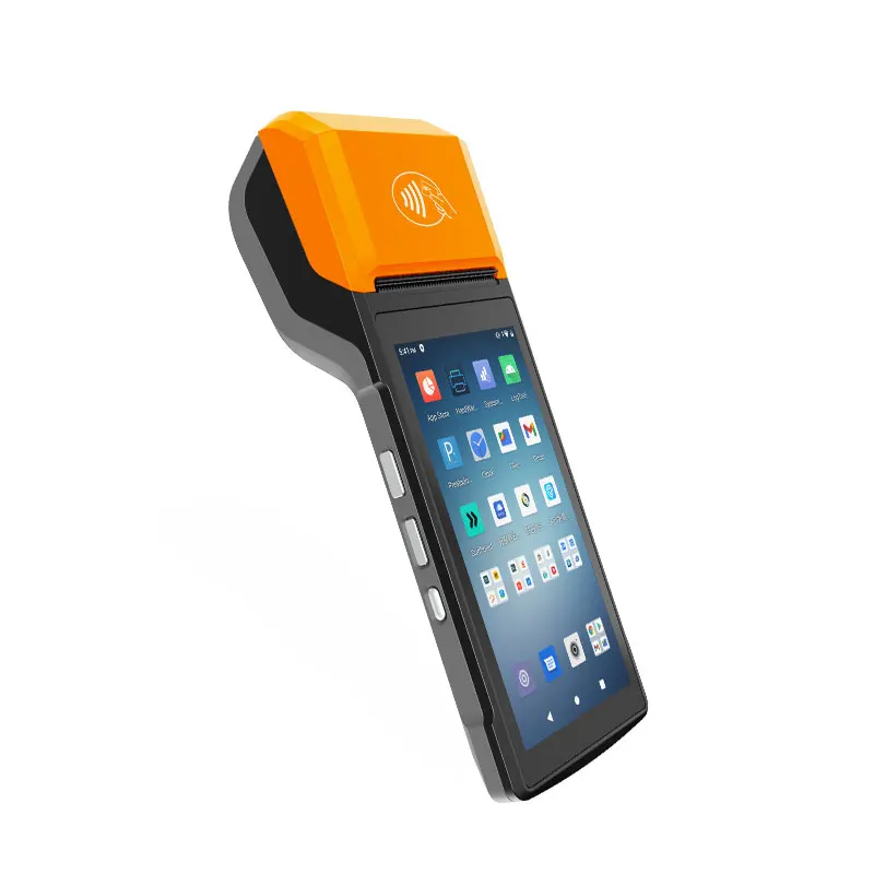 H10 Android 13 4g  Billing Machine Handheld Cash Register Pos Terminal Nfc Card Reader Point Of Sale Pos System