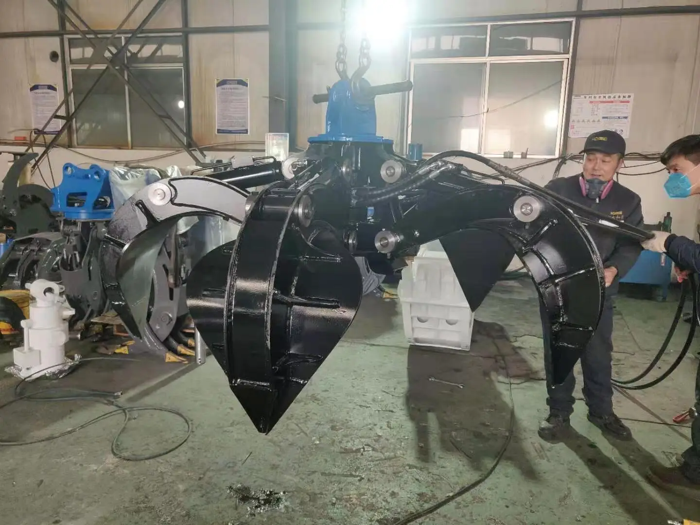 Стальной Завод непрерывный скребок стальной захват ковш яблоки апельсиновой