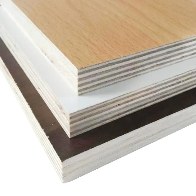 Poplar core 18mm laminated wood block board for sale