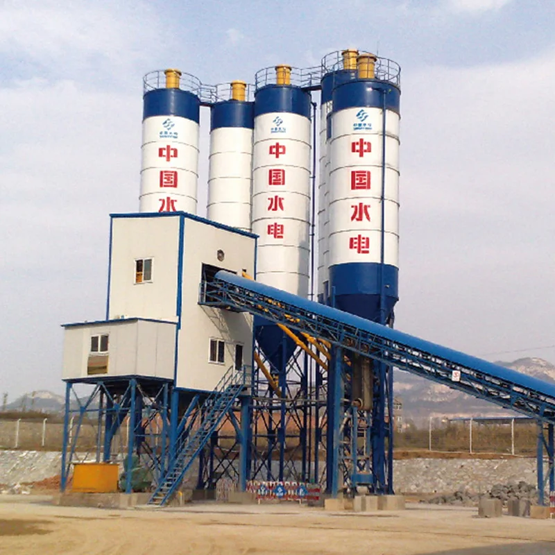 Advanced Electrical Ready Mixed 50cubic Meters Per Hour Concrete Batching Plant