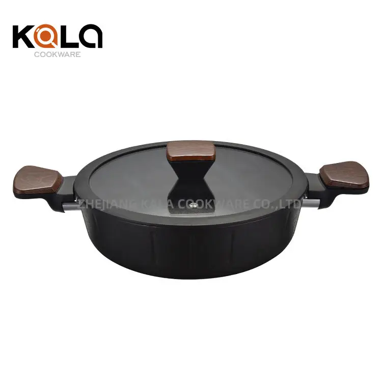 Non-Stick Cookware Sets High Quality Non-Stick Frying Pan Cooking Pot Household Utensils Forged Aluminum Kitchen