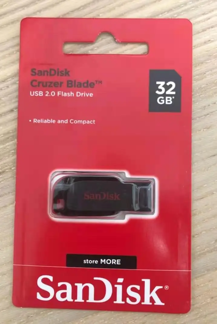  100% Оригинальный USB-накопитель San disk 8 ГБ 16 32 64 Гб 128 USB2.0 3 0 Флешка CZ50 Cruzer