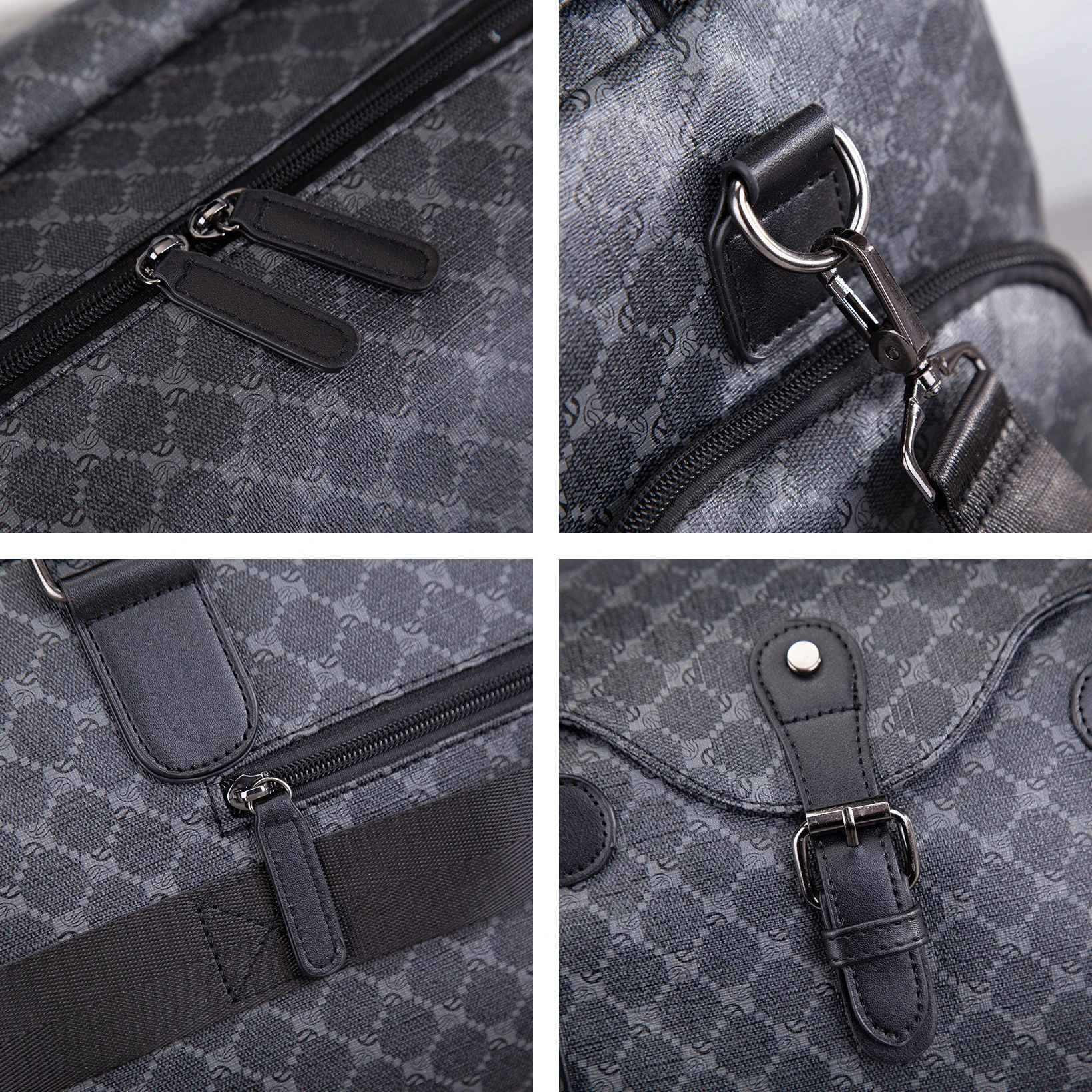 Large capacity luxury business foldable travel duffle bag travel tote bag garment bag