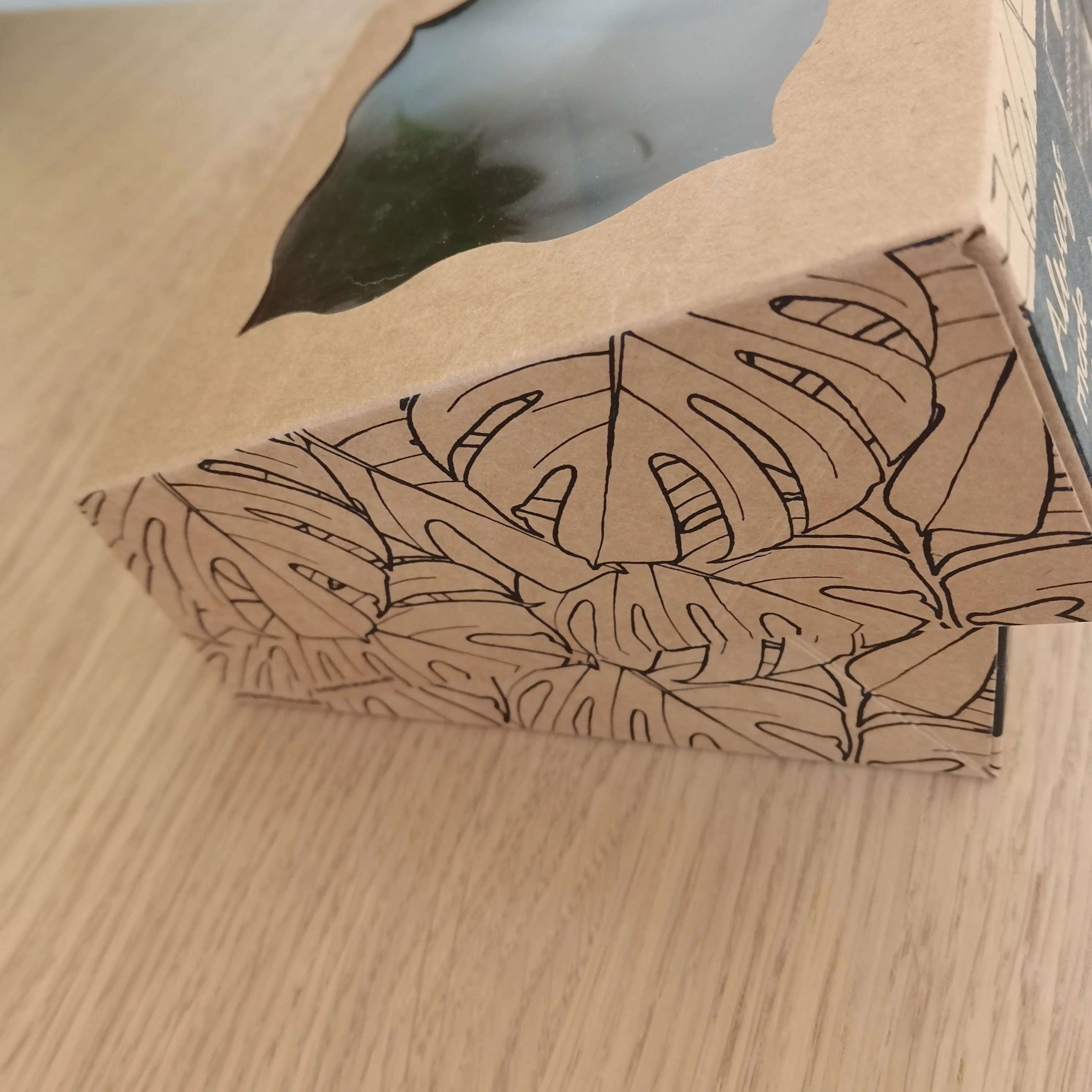 food grade Custom logo Bakery Box with Window Eco-Friendly Paper Board Cardboard Gift Packaging Boxes for Pastries Cookies Cakes