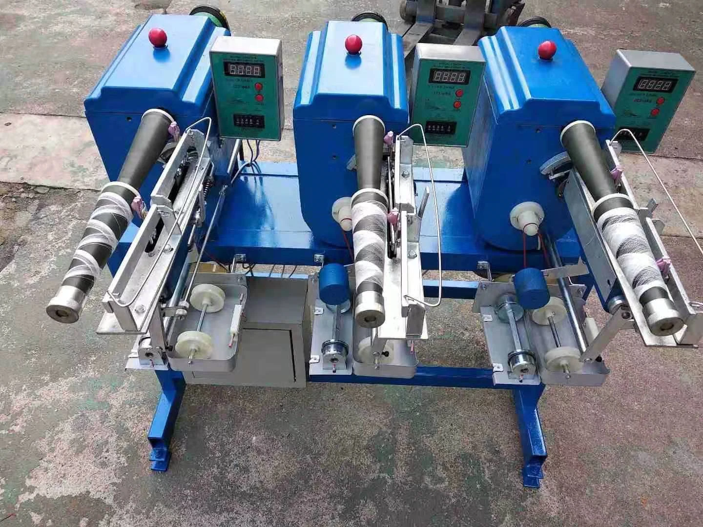High Speed Spool Winder Winding Machine For PP Raffia Film Split Film twine Winding