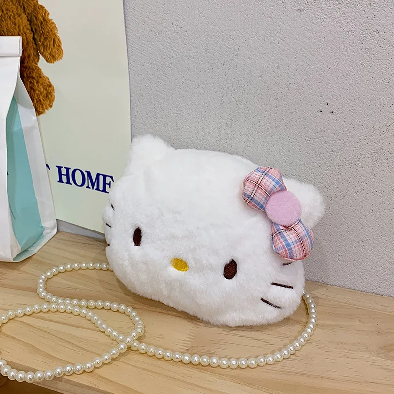 wholesale stuffed animal cute hello cat  doll plush toy with bag soft  plush toy