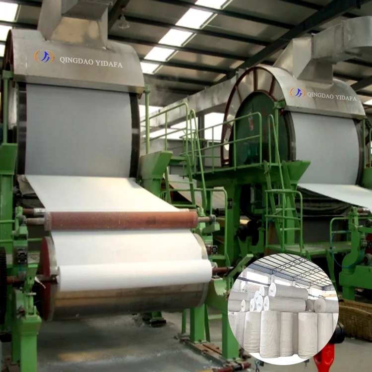 Machinery For Small Business Toilet Tissue Napkin Paper Making Machine Production Line Paper Mill