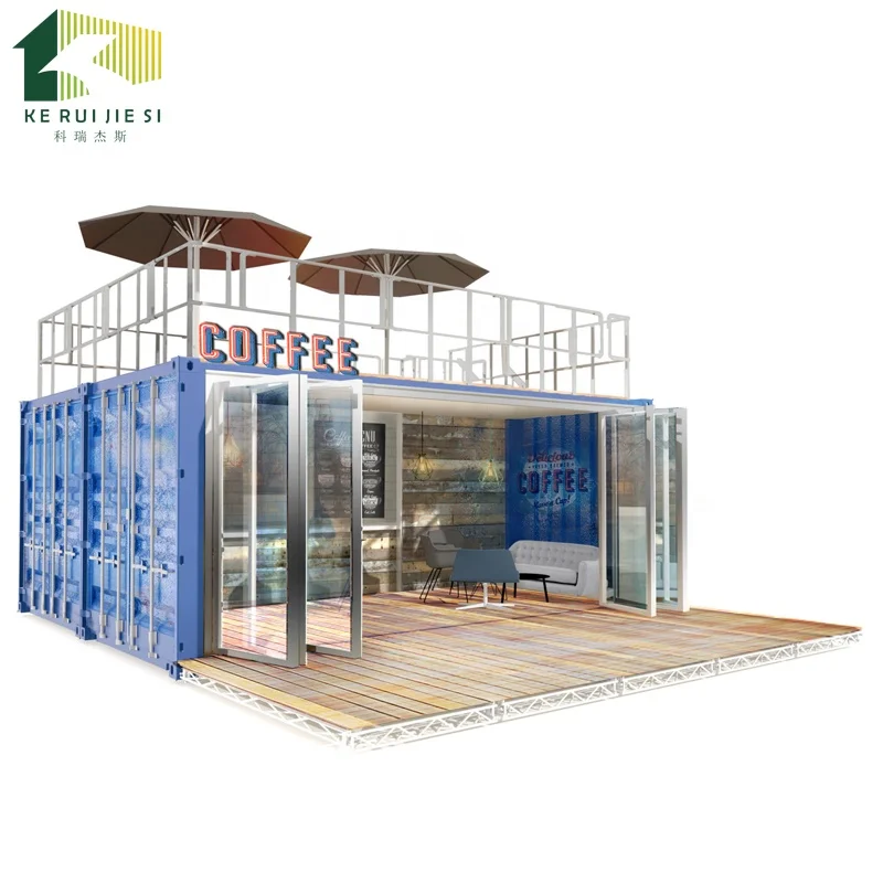 Hot-sale mobile container house/office/cafe bar/shop