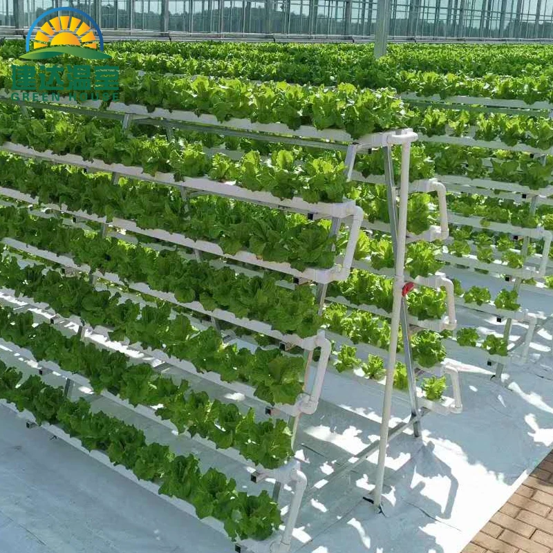 ПВХ Гидропоника посадка Nft водосточный желоб для теплицы