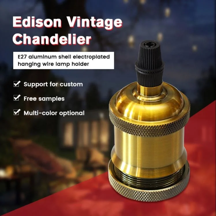 Eu Us Plug Lamp Base Holder With On Off Switch Power Cord Cables Hanging Pendant Led Light Fixture Lamp Bulb Socket