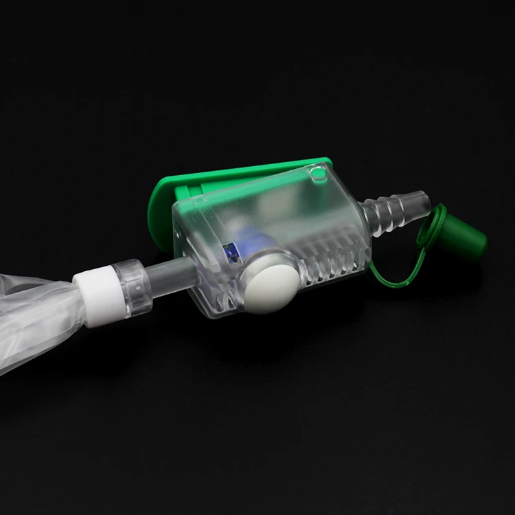 Medical consumables 24 hours disposable closed suction catheter for hospital
