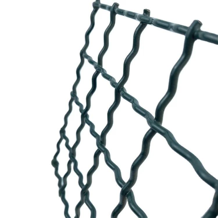 Hot sale  Crimped Wire Mesh Stainless Steel aluminum double wire decorative wire mesh factory