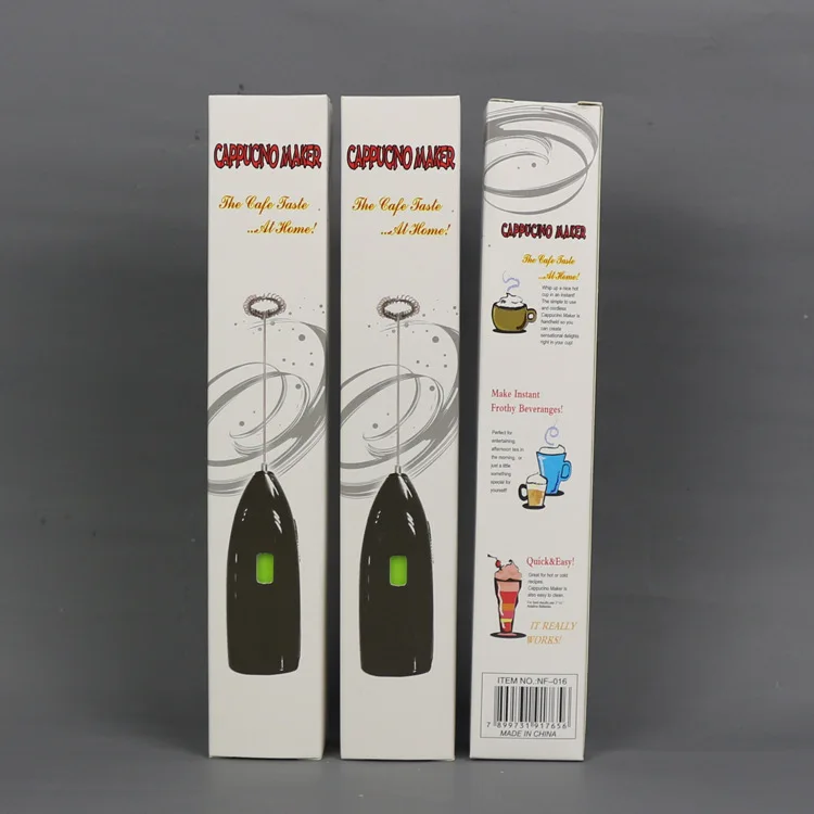 Battery Operated Mini Hand Milk Frother Handheld for Coffee Matcha Hot Chocolate