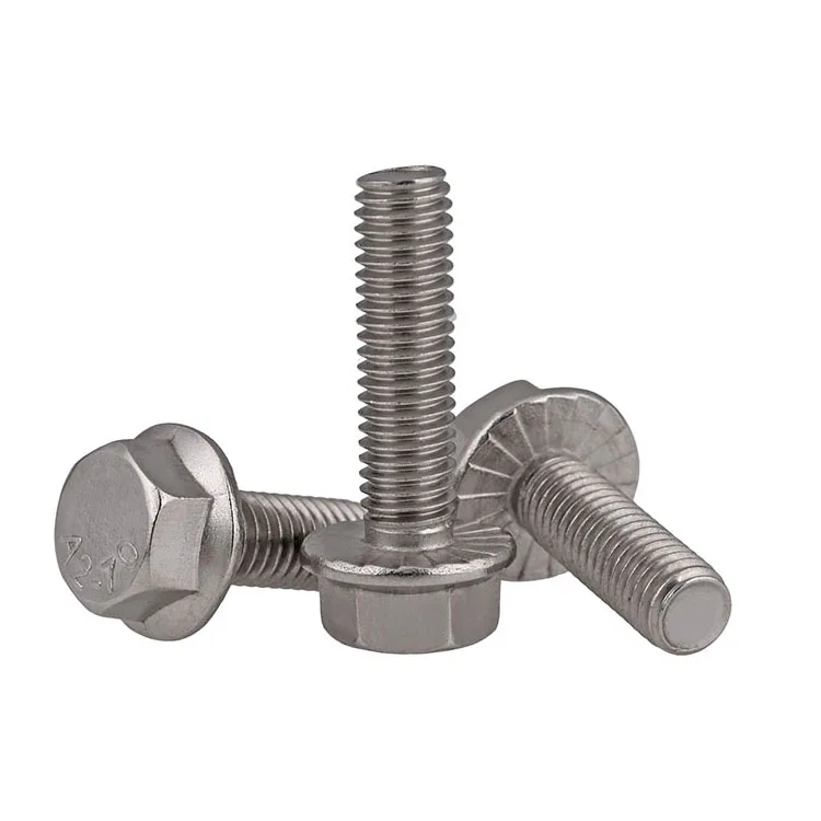 Болты DIN 6921 10 мм класса 8,8 с цинковым покрытием из нержавеющей стали, зубчатые фланцевые болты iso4162/ din6921/en1665, шестигранные фланцевые винты