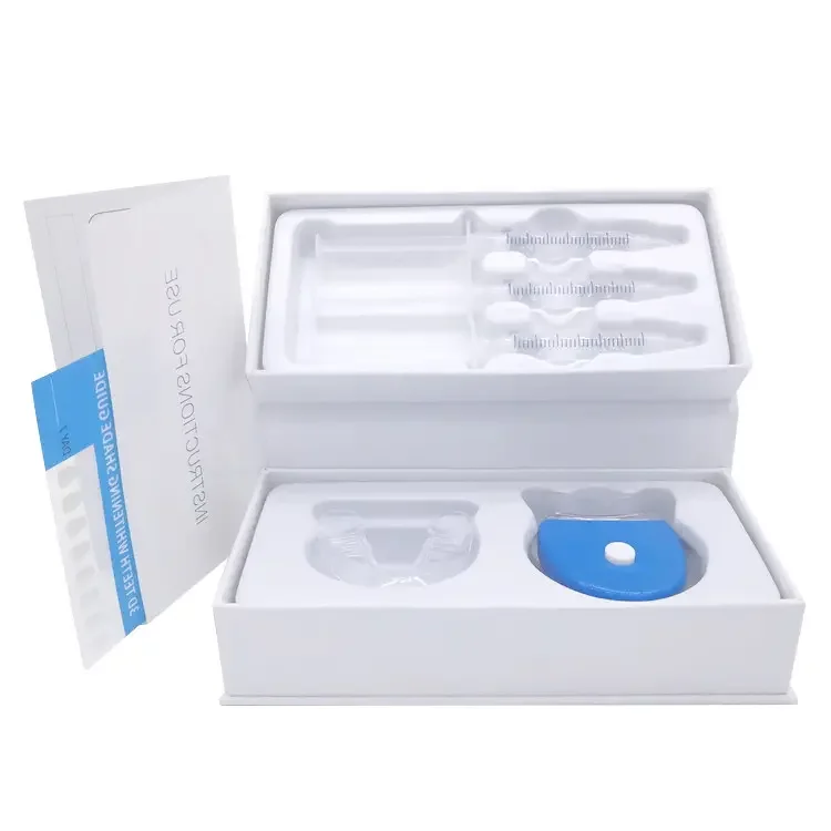 Led Teeth Whitening Gel Wholesale Led Light Dental Bleaching Gel Syringe Home Use Teeth Whitening Kit Private Logo