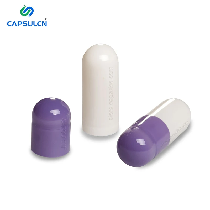 CapsulCN Discounts on Bulk Orders Support Customization Empty Gelatin Capsules Hard Capsule Multiple Colors Available