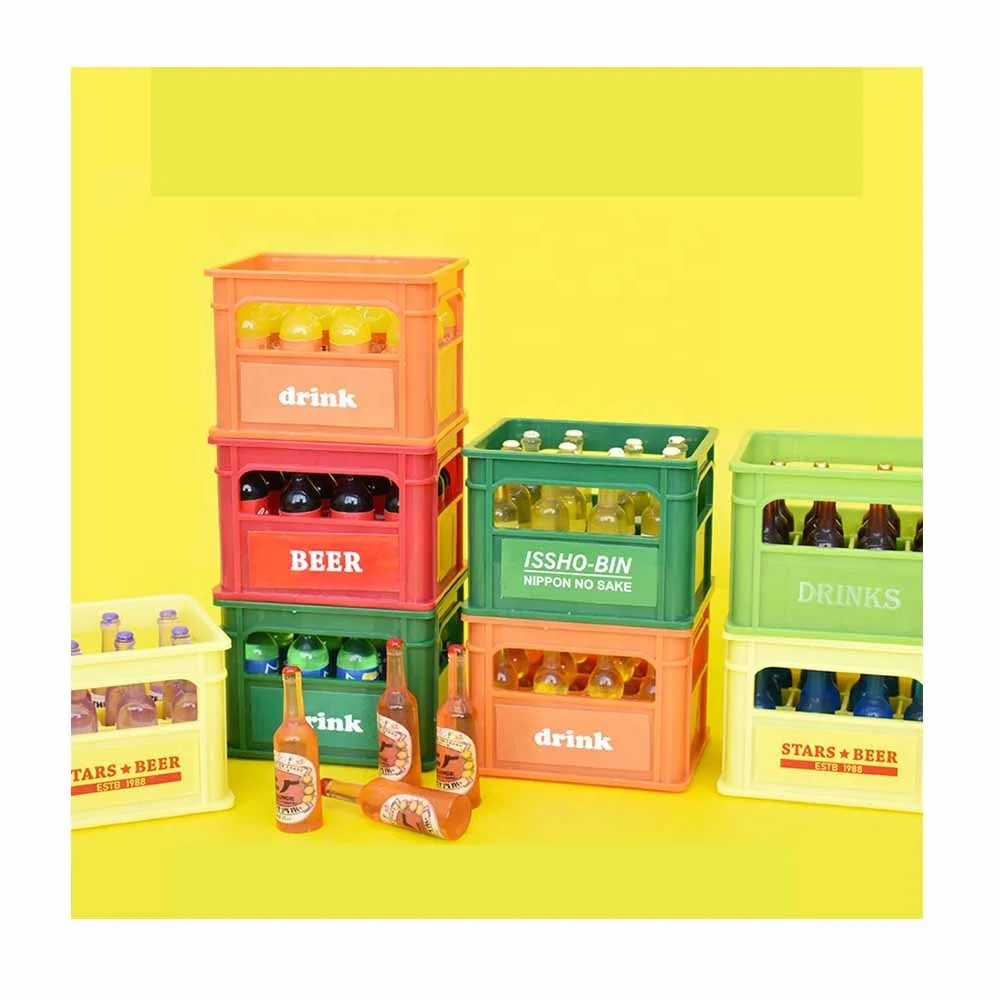 Миниатюрные игрушки HENGXIN 3D цветные медвежьи спрайты набор соков колы шармы из смолы для украшения слайма ручной работы