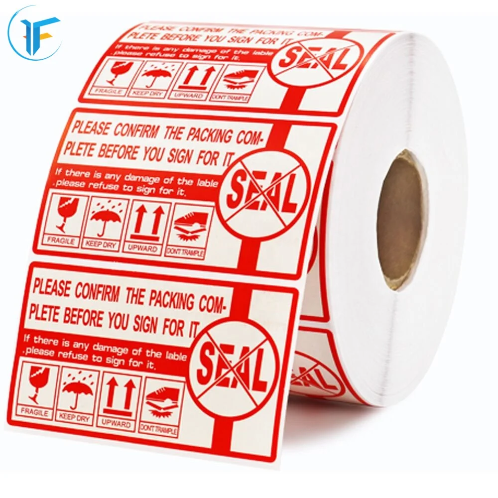 Fragile Warning Labels Label Roll Security Shipping Packaging Tape