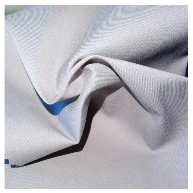 New design elastic twill nylon cotton woven fabric for pants
