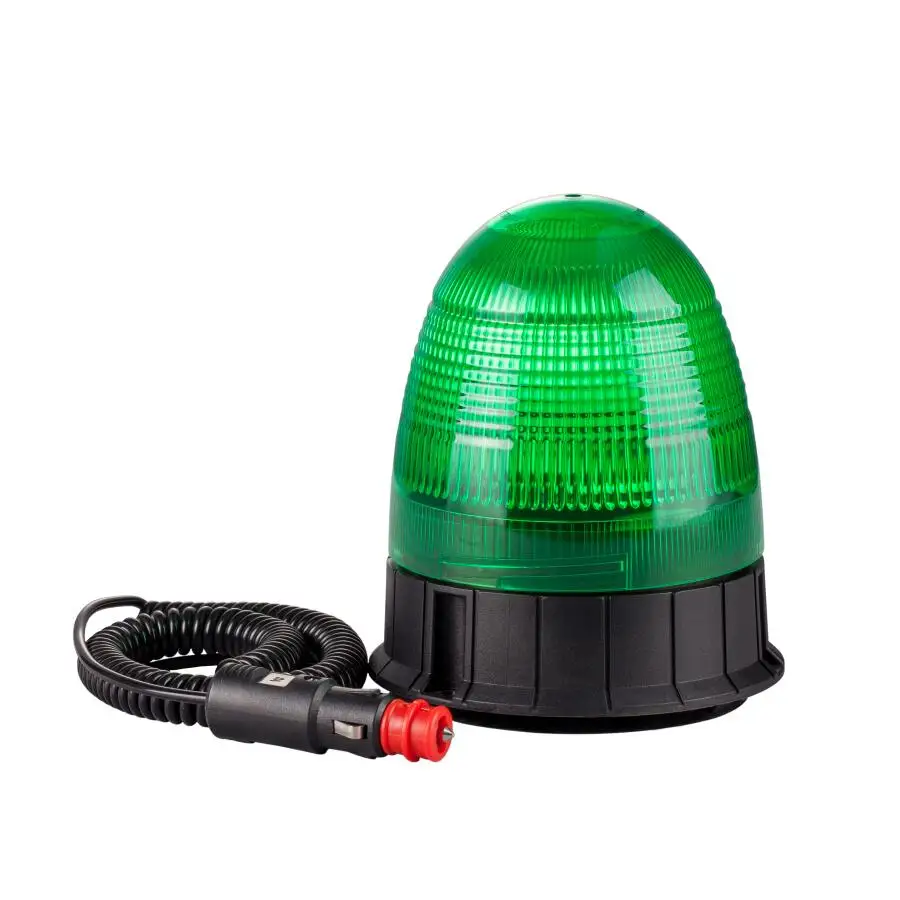 SMBX Factory 12 -24v Green led Flash Strobe warning  LED Rotating Warning Beacon light  for trucks