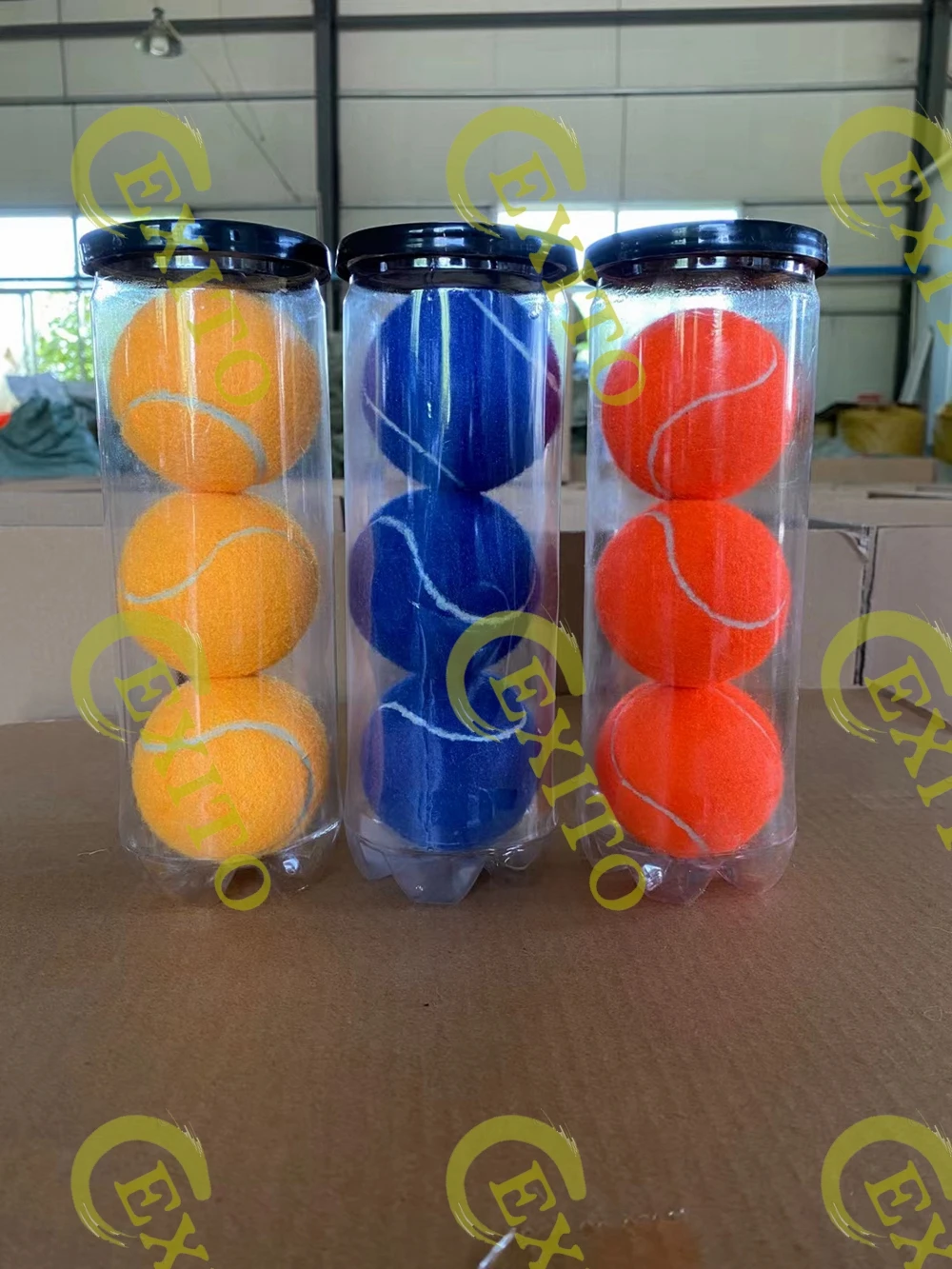 EXITO Wholesale Large Quantity 20% 45% 75% Wool Percent Training Gaming Padel Tennis Balls